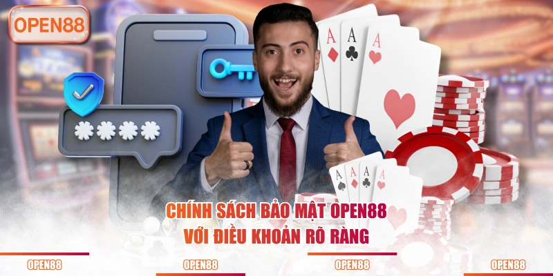Chính sách bảo mật OPEN88 với điều khoản rõ ràng